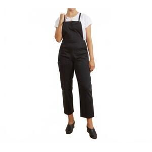 NEW LOUP knot overalls with knotted straps in black